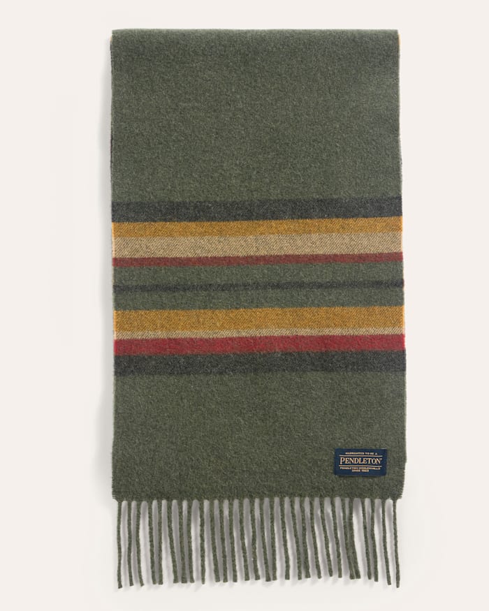 YAKIMA STRIPE WHISPERWOOL MUFFLER